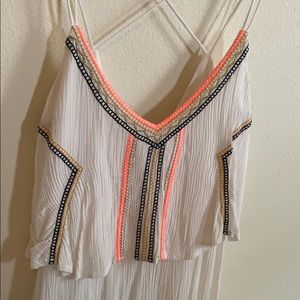 Embroidered maxi dress